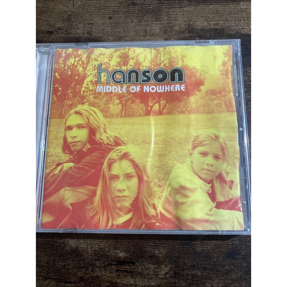 Hanson Middle of Nowhere CD 1997 Mercury Pop Rock MMMBop Debut Album